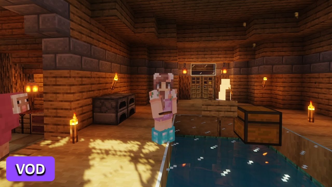 [05/25/2023] ✧･ﾟ: * relaxing minecraft to sleep & study to *:･ﾟ✧