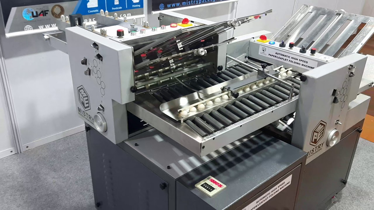 Automatic Leaflet Folding Machine | Paper Folding Machine | Pharma Leaflet Folding Machine .