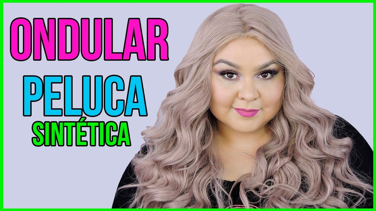 🔴 COMO ONDULAR UNA PELUCA SINTÉTICA  #KawaiiMakeUp