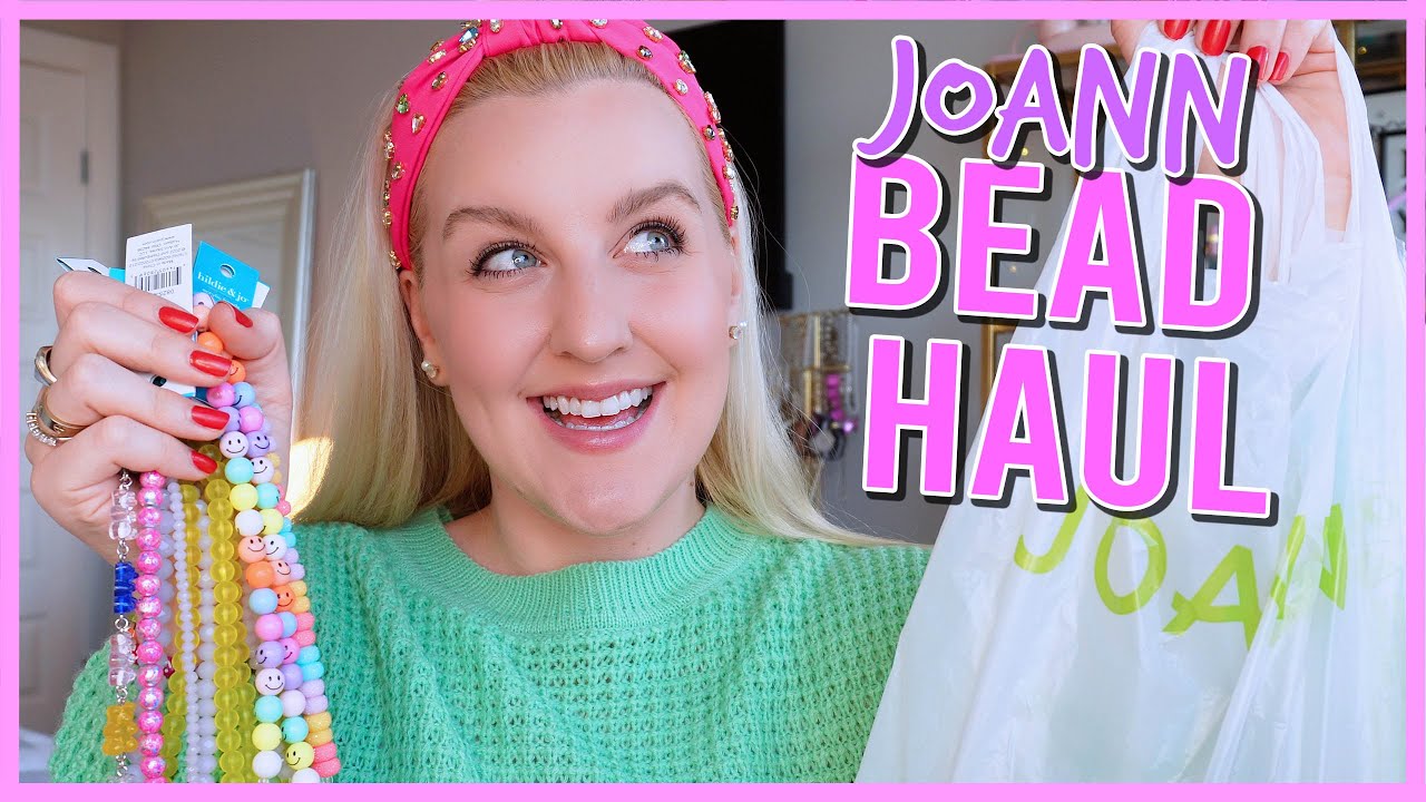 HUGE BEAD HAUL (Joann's $2.99 SALE Blowout Sale) & PACK ORDERS WITH ME || KellyPrespterStudio