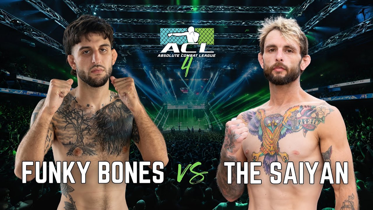 Funky Bones vs The Saiyan | Tyler Jones vs Jake Bower | Absolute Combat League 4