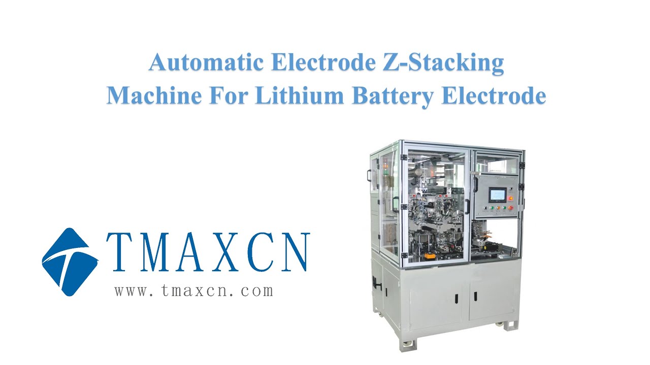 Automatic Electrode Z-Stacking Machine For Lithium Battery Electrode Assembling