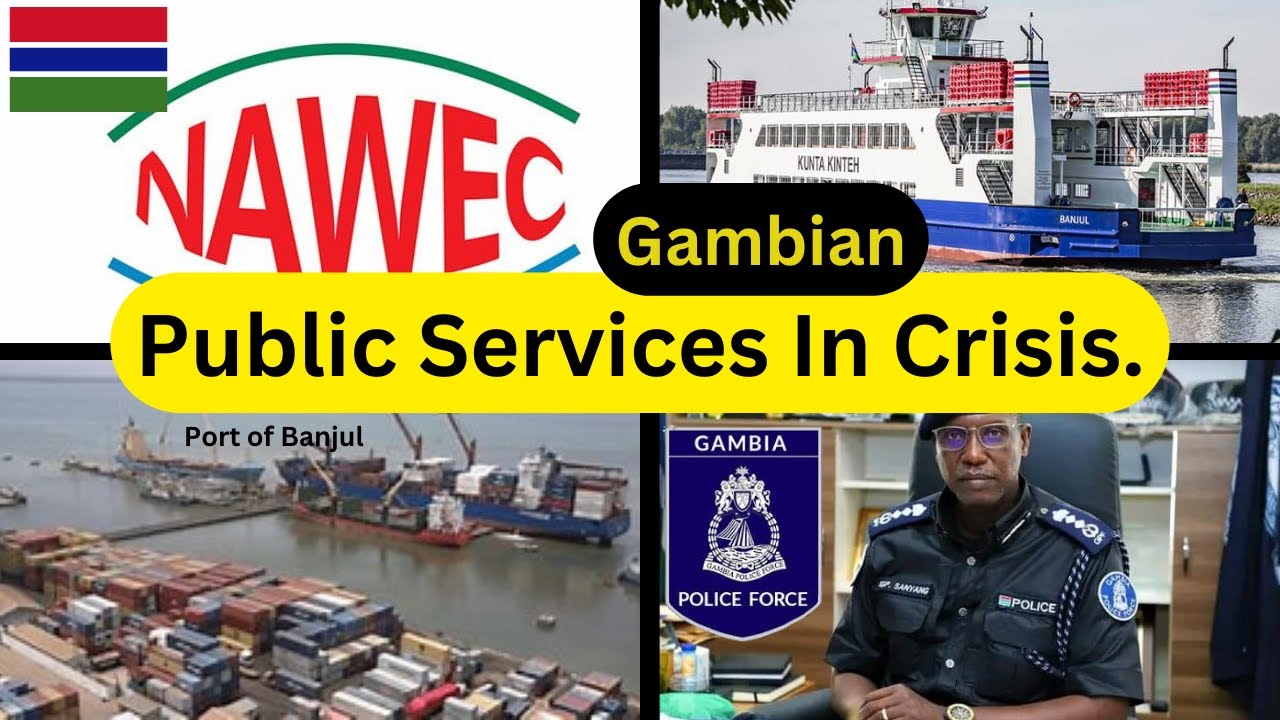 How Gambian Public Services Are RAPIDLY FAILING - Gambia Documentary.