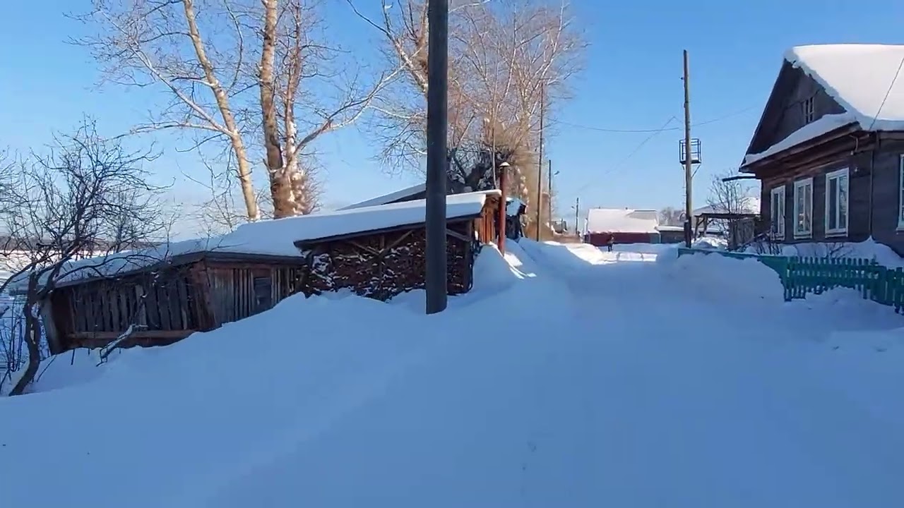 Енисейск. Ул. Бабушкина. Жизнь на 