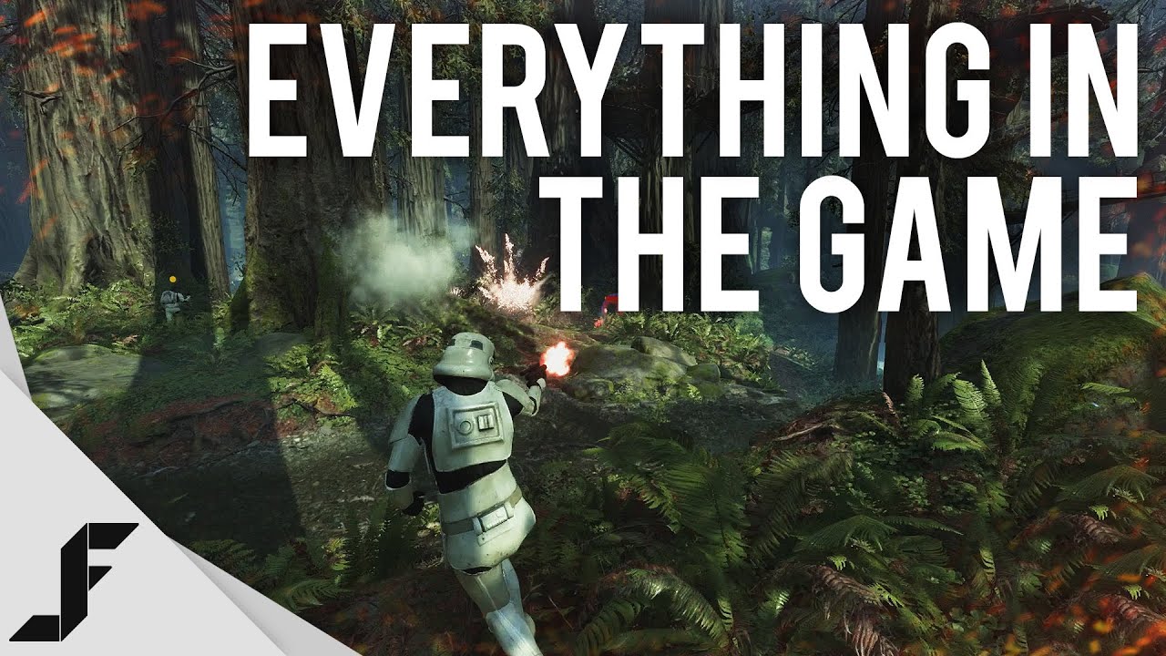 Star Wars Battlefront Multiplayer Gameplay - ALL THE THINGS