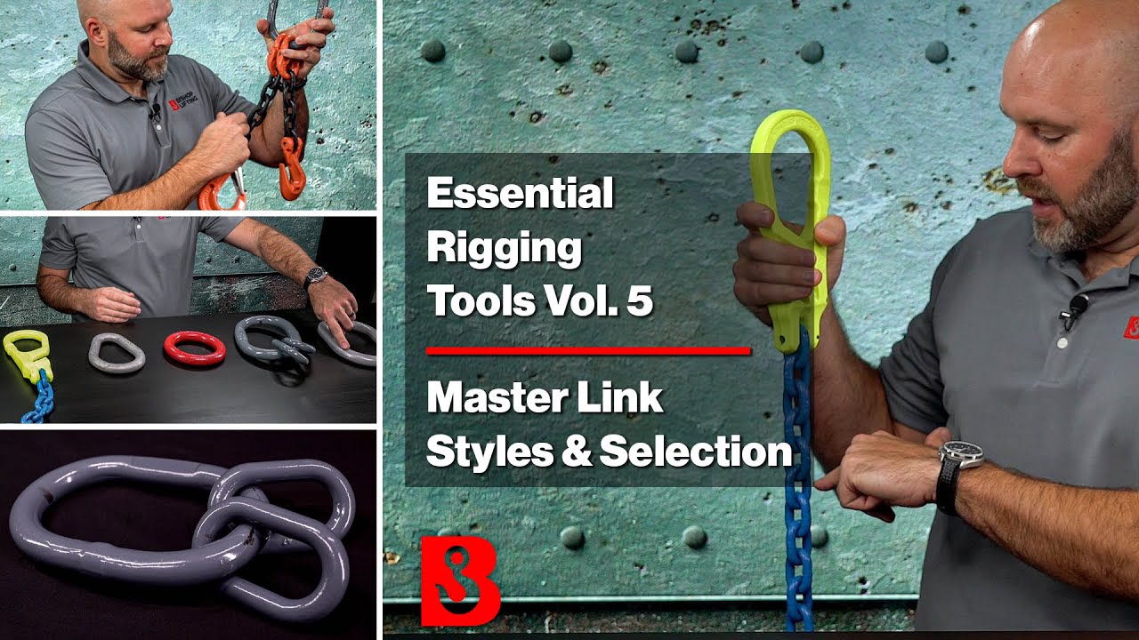 How to Pick Master Links for Lifting Sling Assemblies | Crane & Rigging Tools Vol. 5