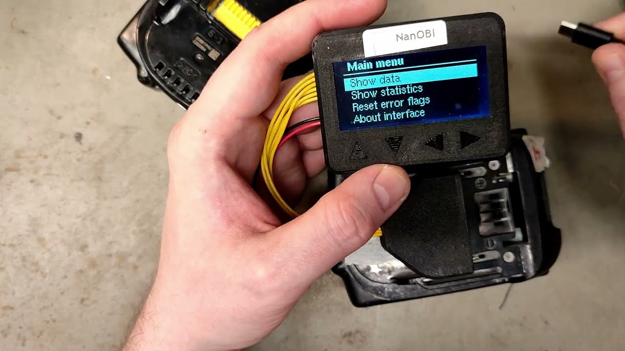 Martin's NanOBI Makita 18V Diagnostic & Repair tool is amazing! Reset error flags in seconds!