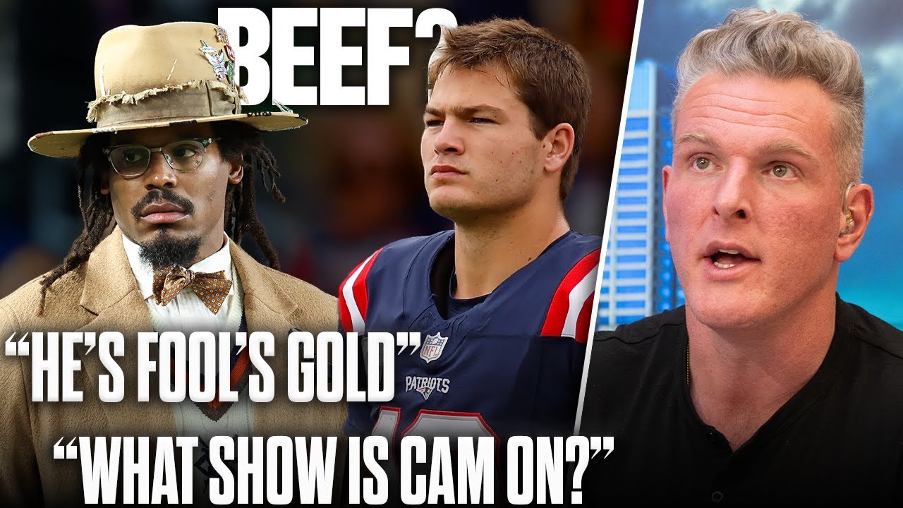 What's Going On With Drake Maye & Cam Newton's 
