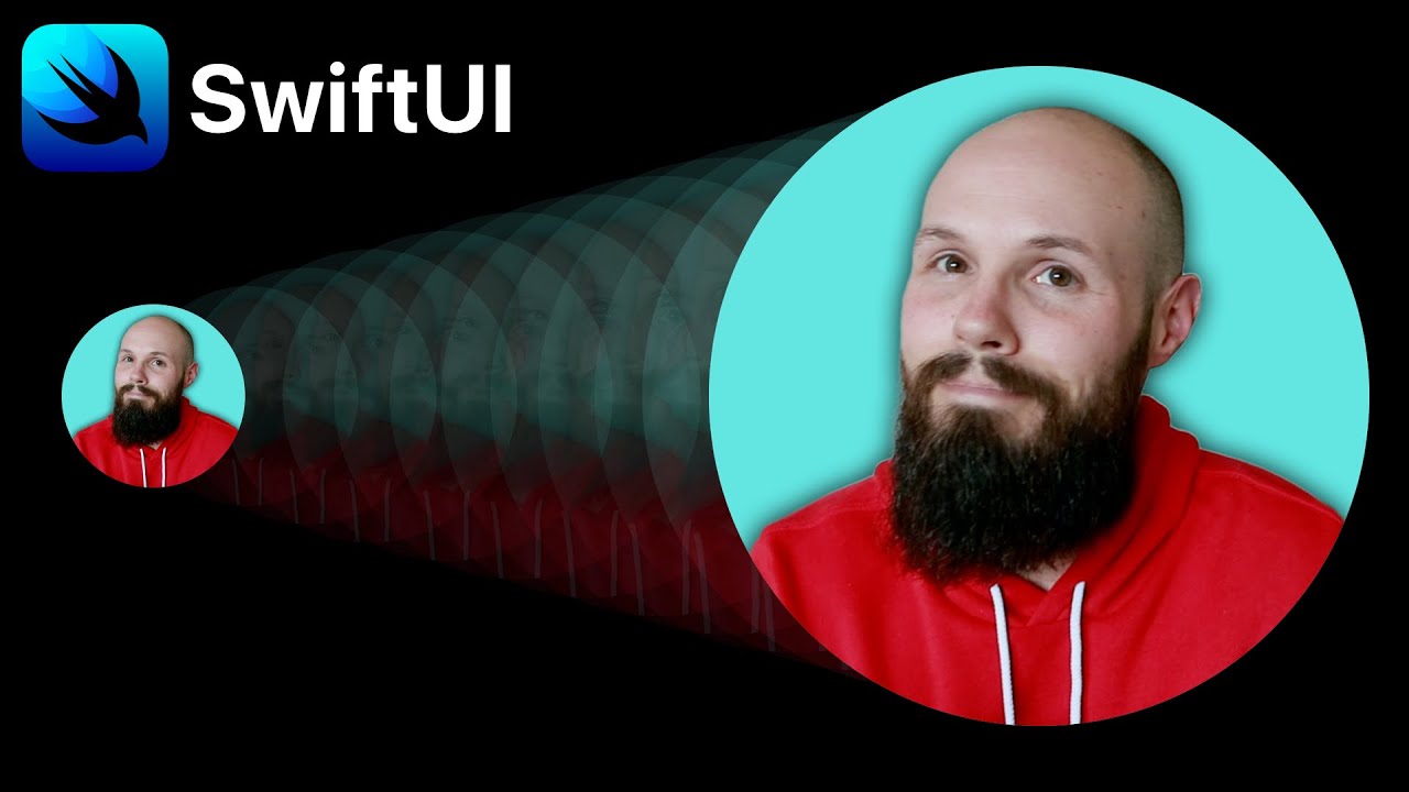 Анимация профиля SwiftUI | Эффект соответствия геометрии