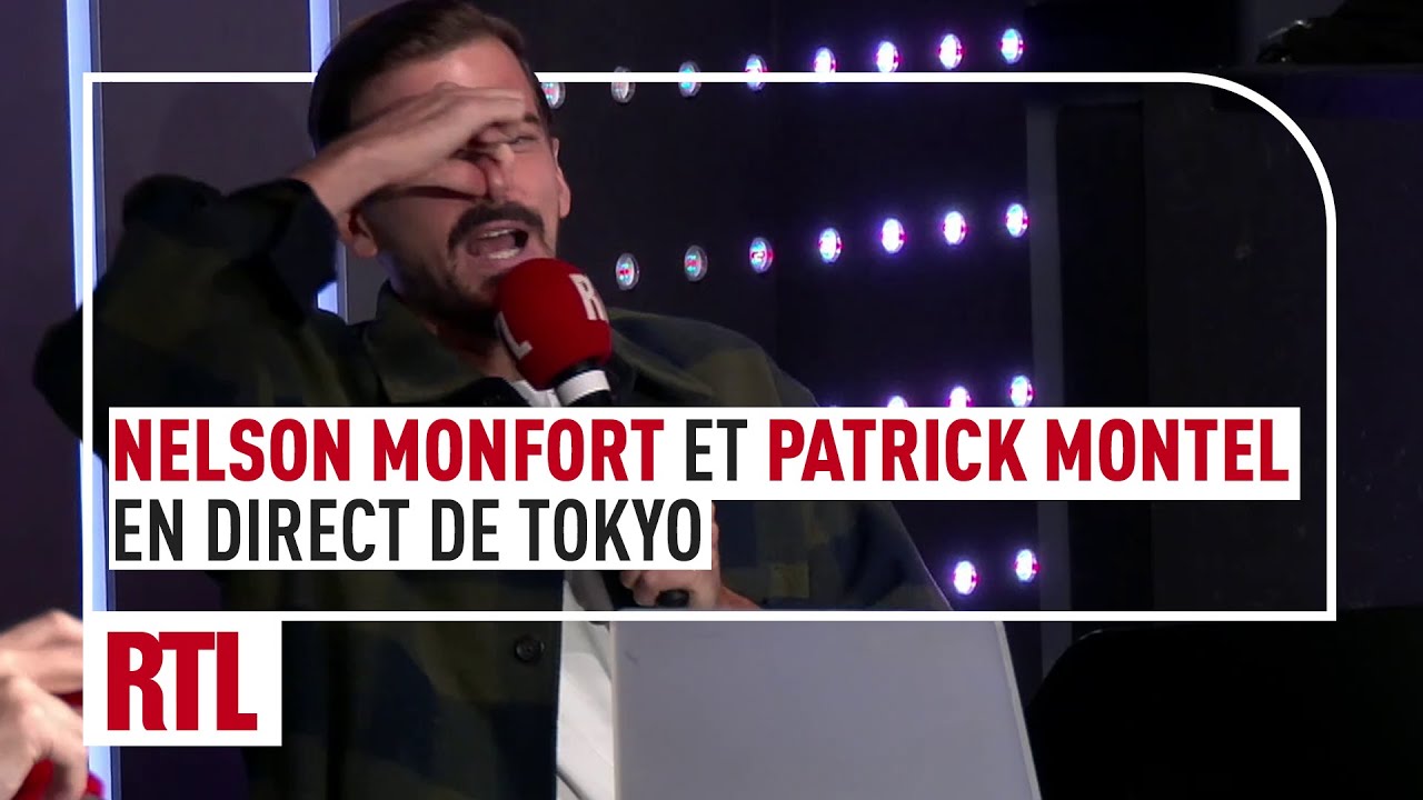Nelson Monfort et Patrick Montel en direct de Tokyo