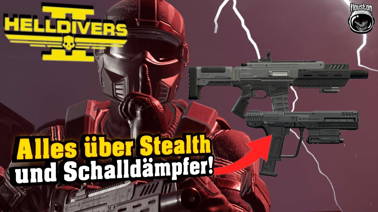 Alles über Stealth & Schalldämpfer! Auch Waffen ohne Dämpfer für Stealth! | Helldivers 2