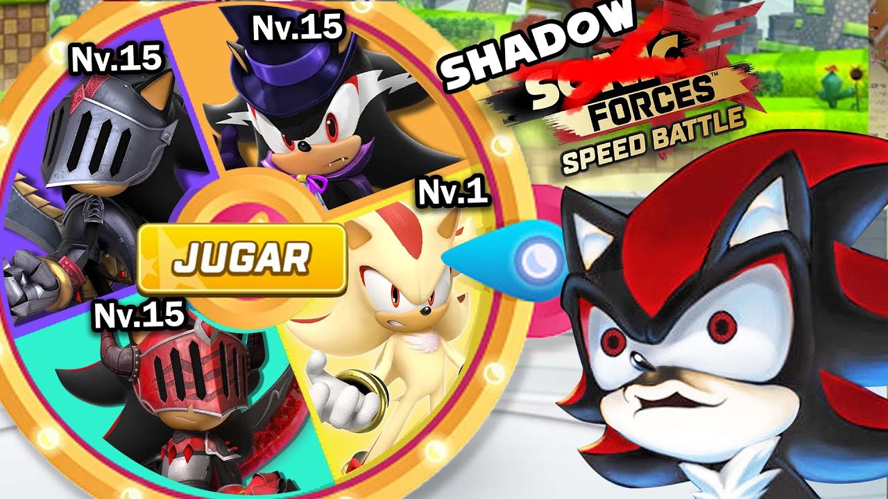 📱 Sonic Forces 😥 BORRO MI CUENTA Si Pierdo En La Ruleta De Shadow DIFICULTAD EXTREMA ✨