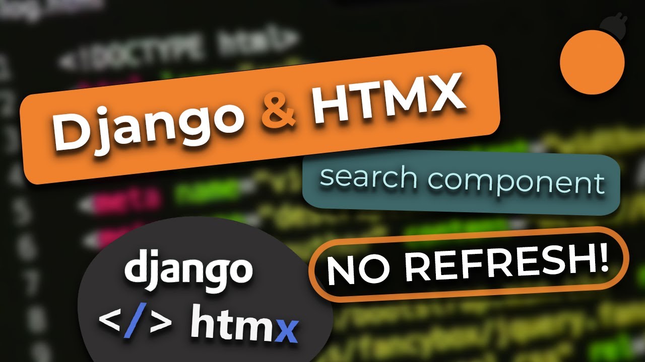 Django and HTMX #5 - Building a Dynamic Search Component