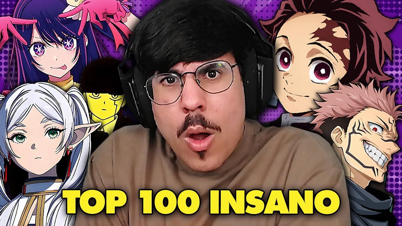 Reagindo ao TOP 100 aberturas de anime mais populares de todos os tempos (ft. @Lhamatorrinco)