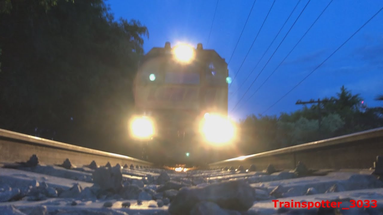 LORAM Rail Grinder trabajando en Guadalajara, vista a nivel de vía!