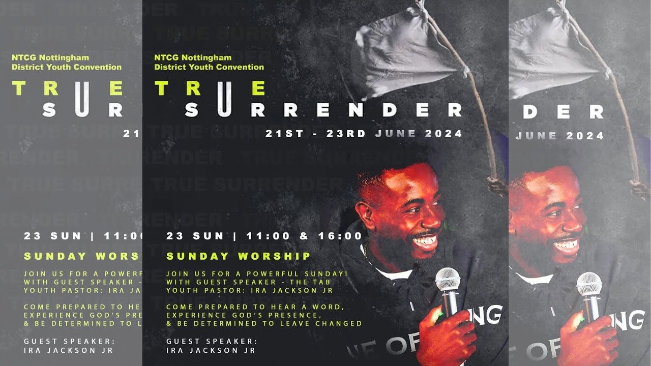 NTCG Nottingham District Youth Convention Morning Worship| NTCG Derby | 23rd June 2024