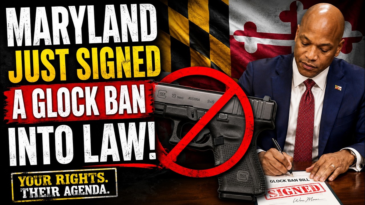 BREAKING: Maryland Governor Signs Glock Ban Bill