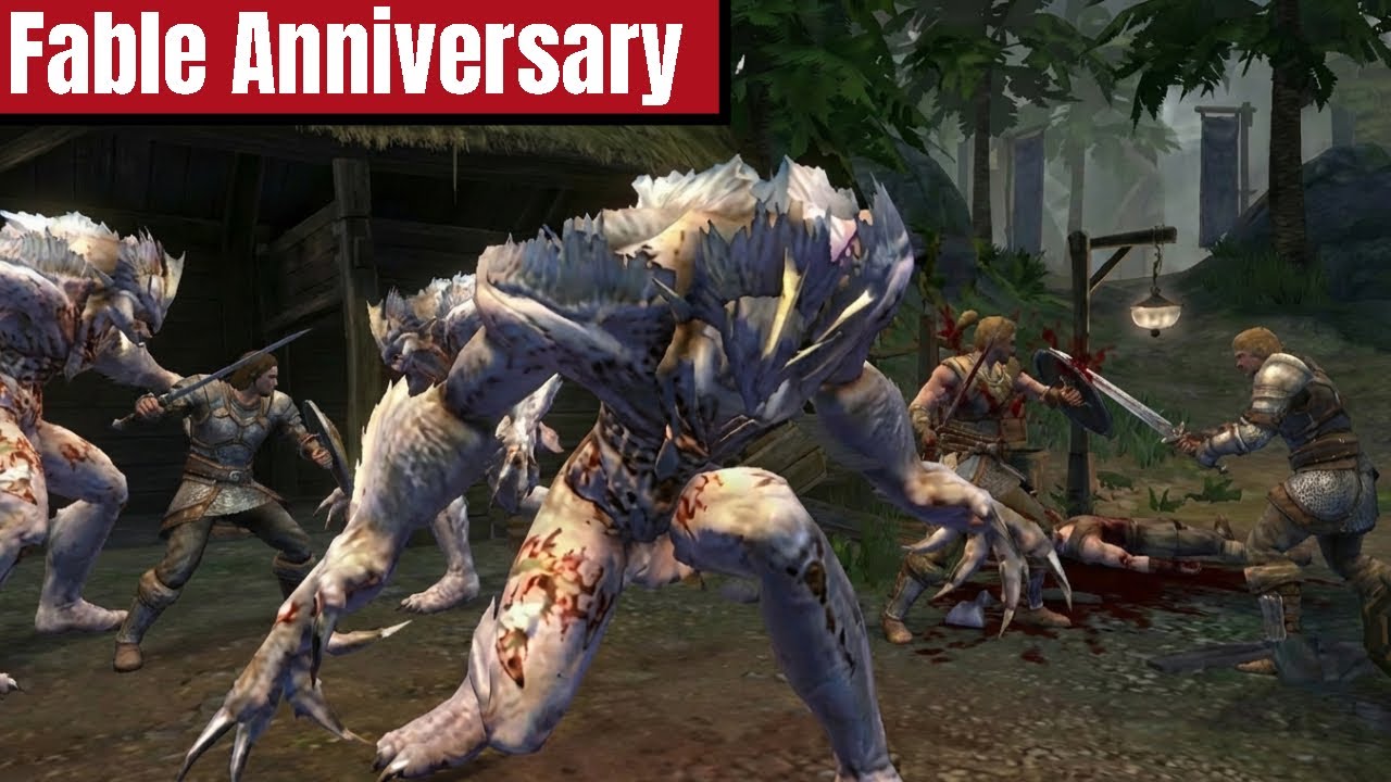Defend the Village from the Ferocious WHITE Balverine Attacks in Fable Anniversary!
