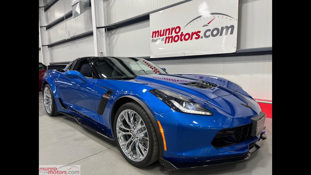2016 SOLDSOLDSOLD C7 Corvette Z06 Coupe 3LZ 6.2L Supercharged Auto Laguna Blue Twilight Blue 9k kms!