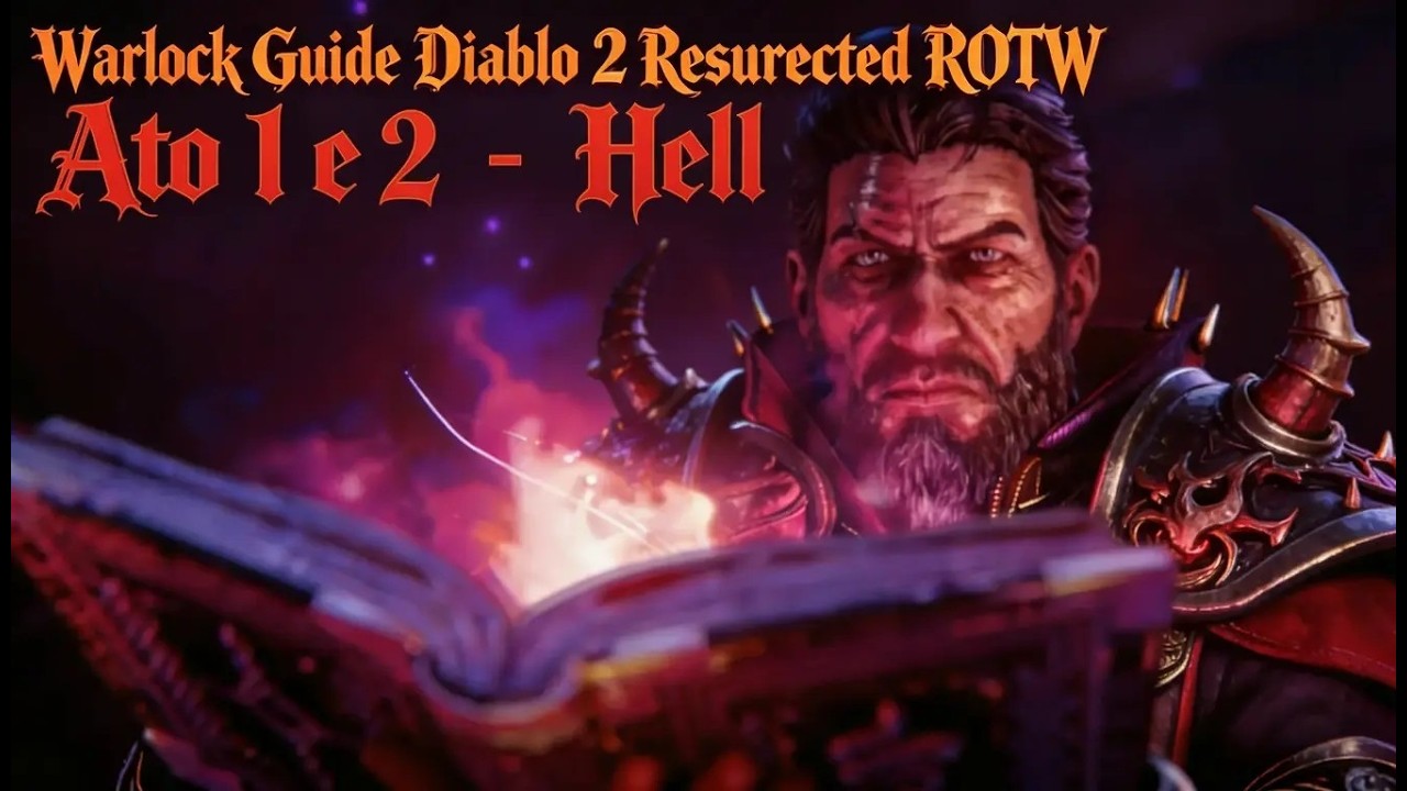 Guia explicativo, passo a passo do Warlock! Ato 1 e 2 - Hell. Pós farm agora apenas RUSH!