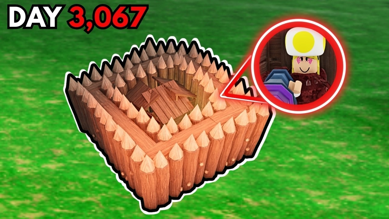 I Built the TOUGHEST AFK BASE SOLO in 99 Nights in the Forest!