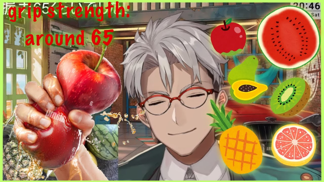 Fruit crushing ASMR with Arurandeisu 【HOLOSTARS】