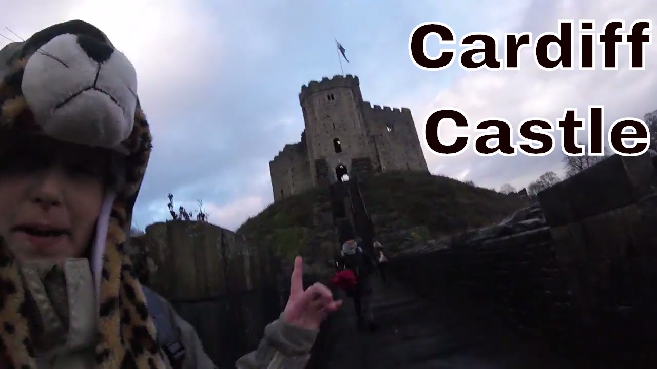 CARDIFF CASTLE with Imo and Izzy
