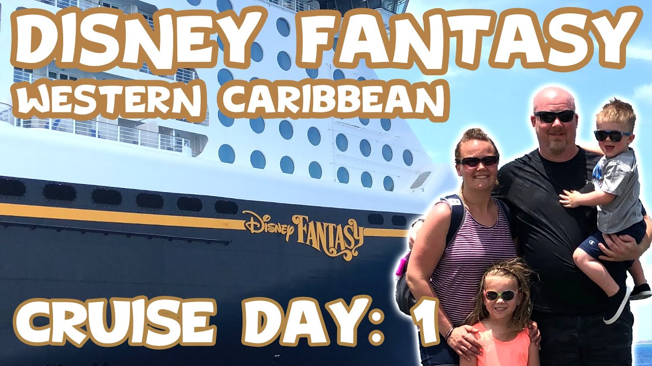 Disney Cruise | Western Caribbean | BOARDING Disney Fantasy!! ☀️🛳🌴