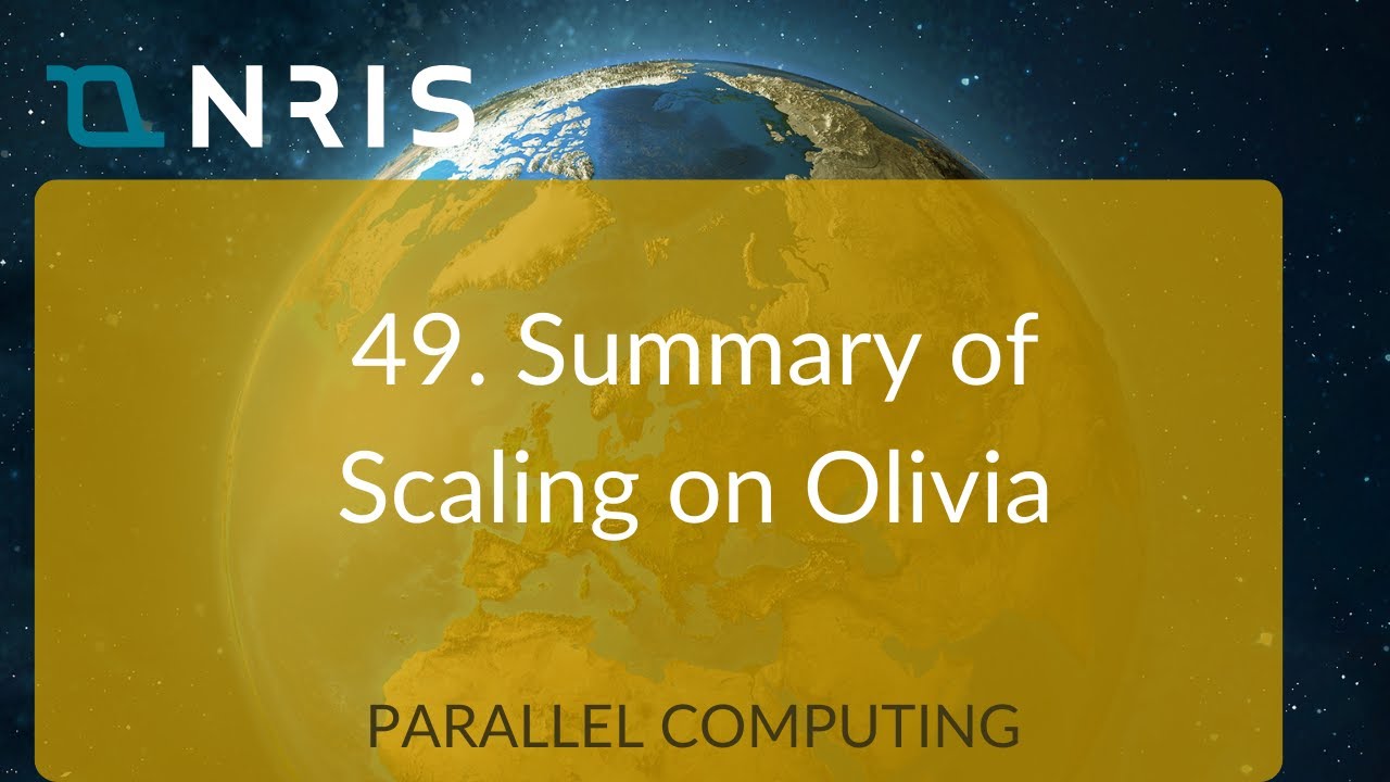 49. Summary of Scaling on Olivia