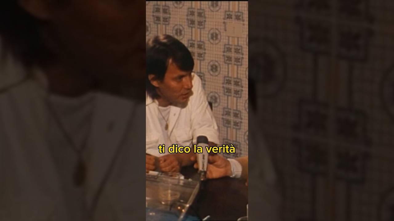 Rara intervista a Fabrizio De Andr&egrave; della Rai