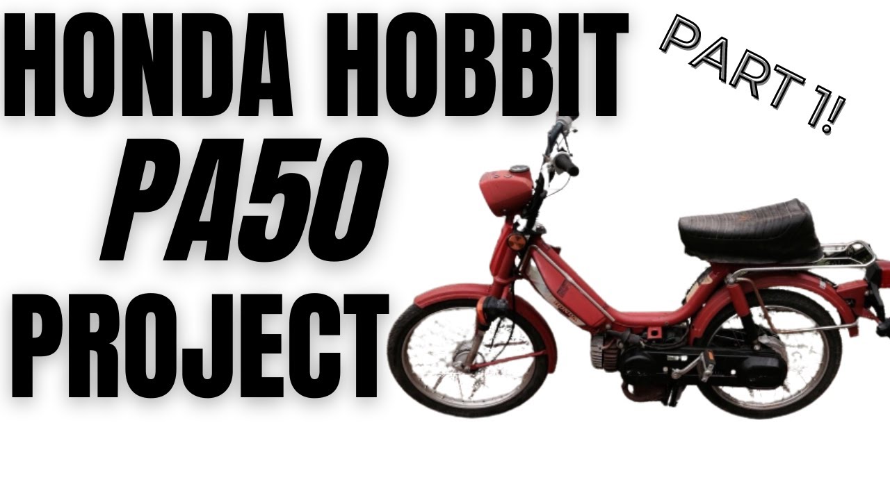 Honda PA50 Camino Hobbit Tuning! - Step 1 Disassembly - J's Garage