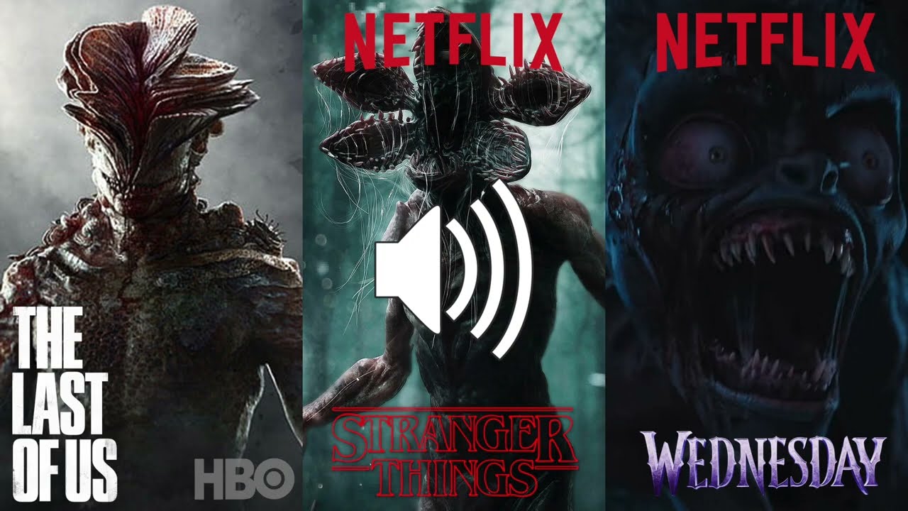 MONSTERS SOUND. Last of us. Clicker  sound. Demogorgon sound. Wednesday  hyde sound. #monstersound