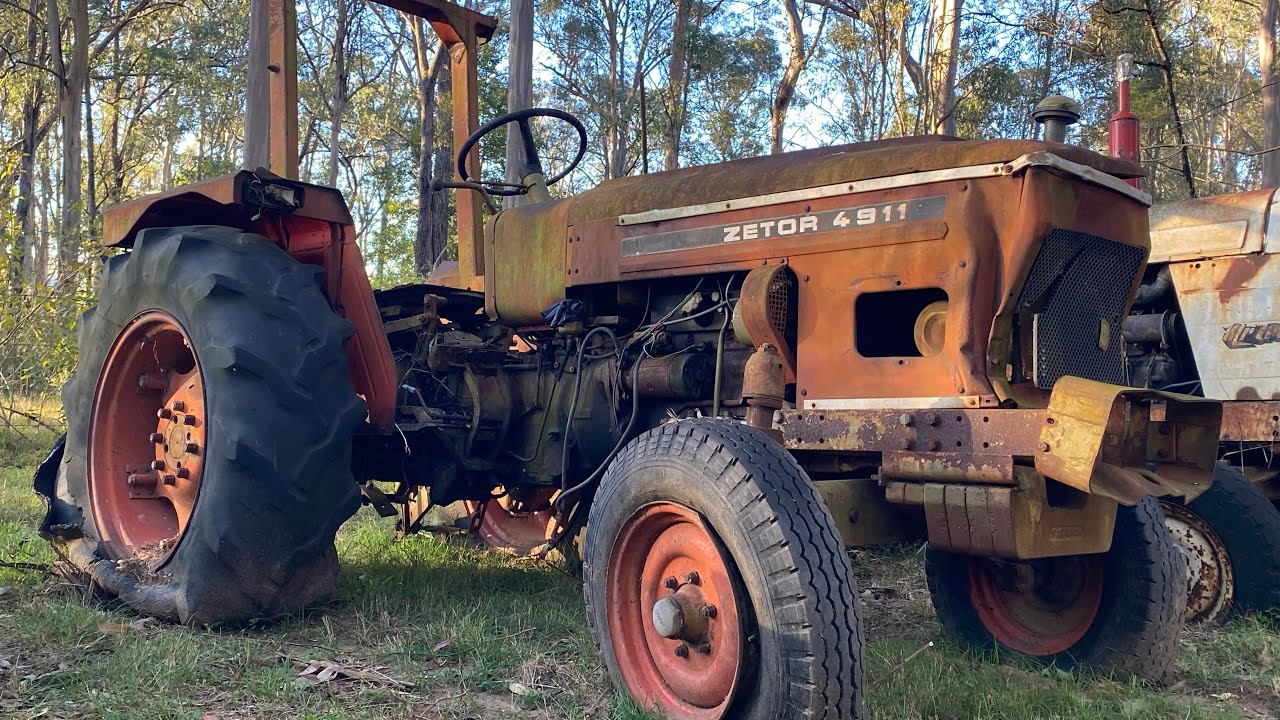 Zetor 4911 Start Up