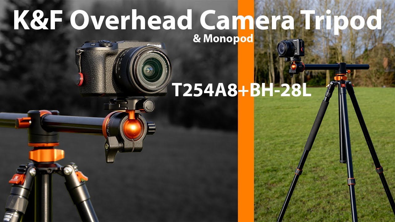 Flat Lay Photography - Canon M6 Mark ii - A Versatile Overhead Camera Tripod from Kentfaith