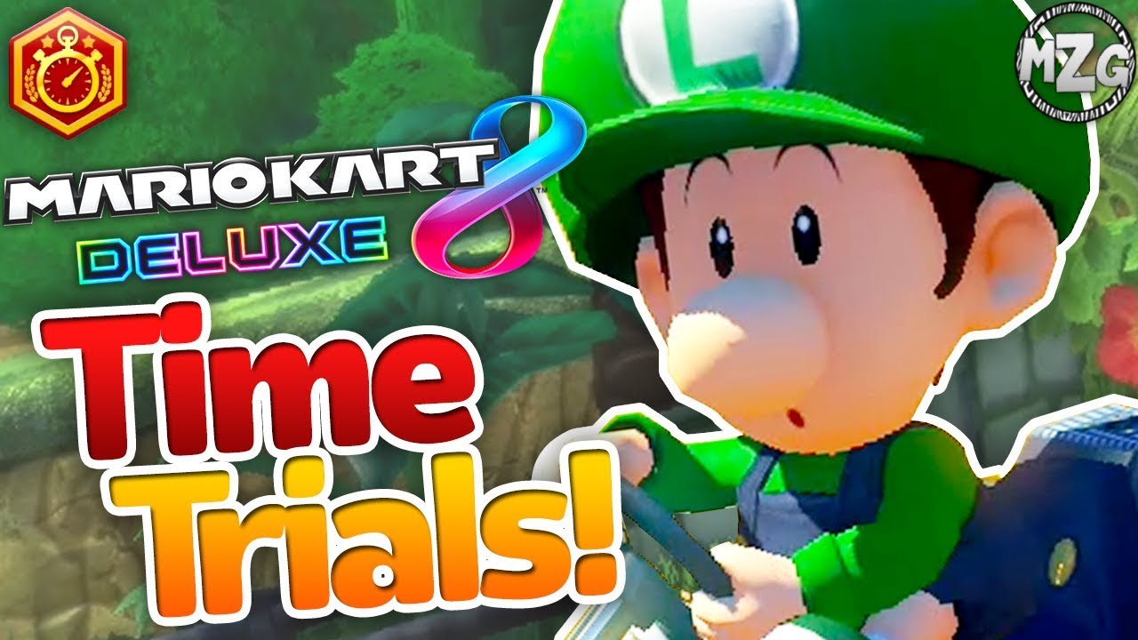 150cc Time Trials! Baby Luigi! - Mario Kart 8 Deluxe Gameplay - Episode 26