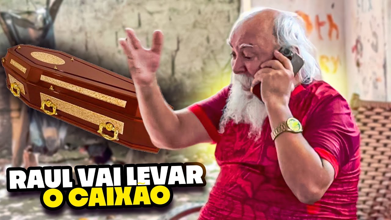RAUL VAI LEVAR O CAIXÃO DE LUIZ DO SOM 🤣 | TURMA DO SÍTIO 
