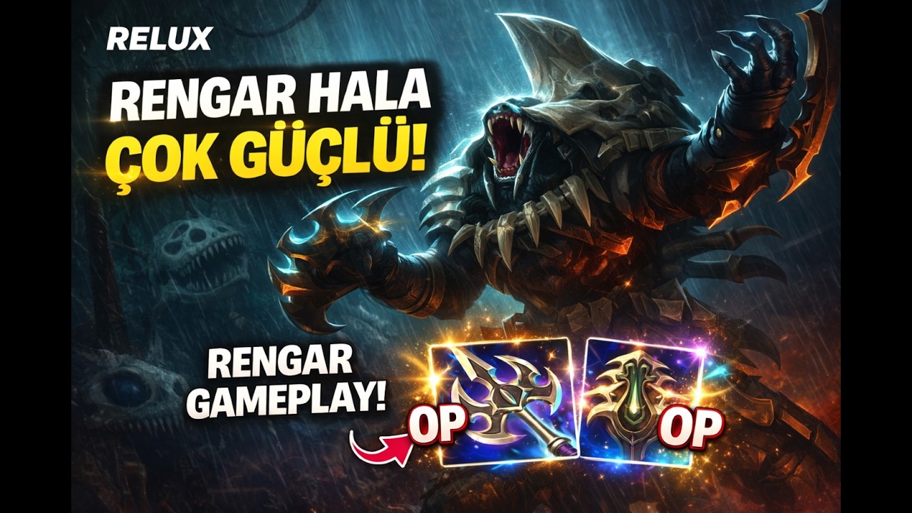 ESKİ RENGAR MODU: ESKİ RENGAR GÜCÜ! | Rengar Jungle Gameplay