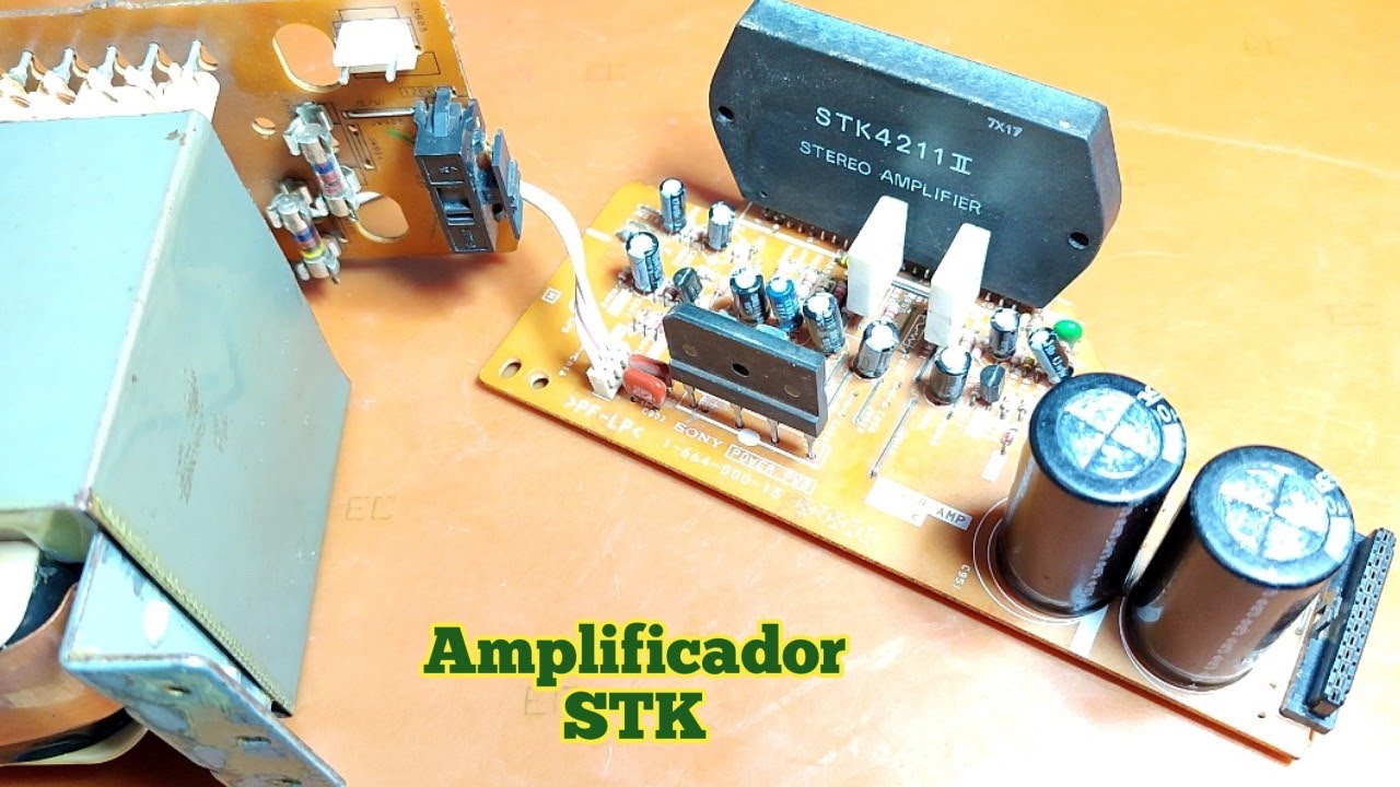 Cómo Recuperar y Activar Amplificador STK De Un Equipo de Sonido