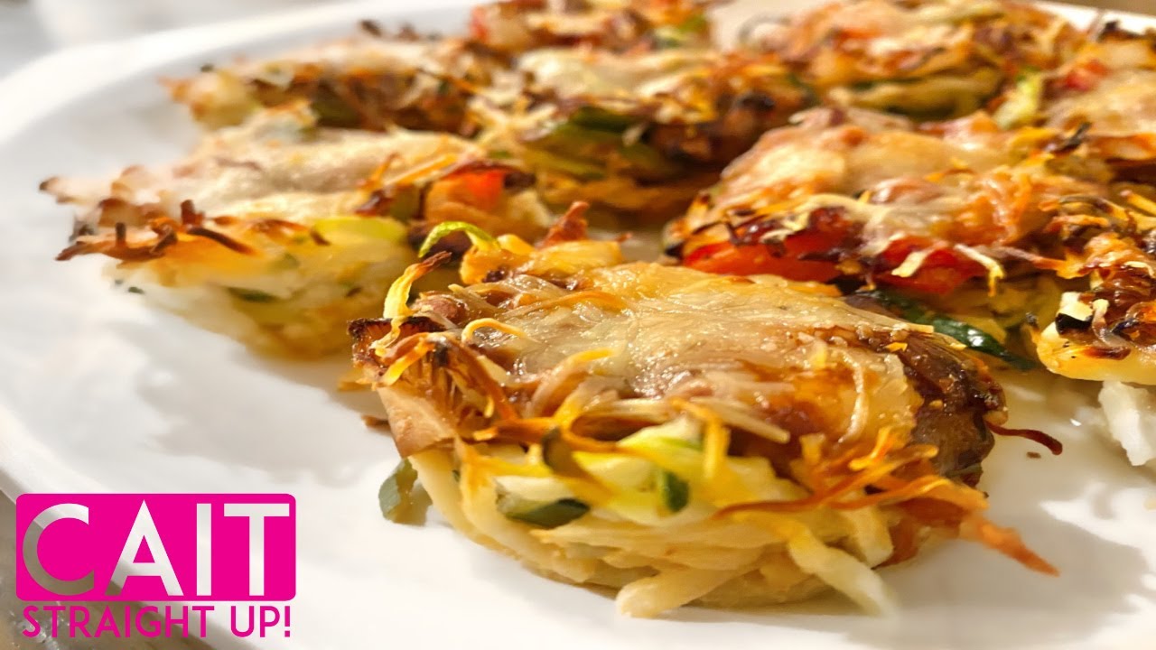 Veggie Zucchini Cups Recipe | Cait Straight Up