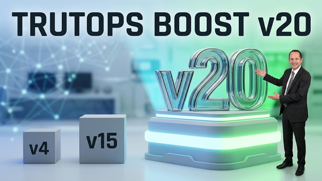 TruTopsBoost nowości wersji 20 (to samo zawiera Oseon wersja 7 z Boost) - czytaj także opis do filmu