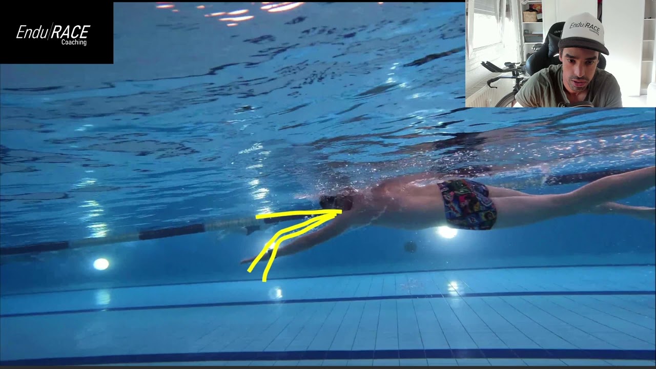 Analyse natation Benjamin - Triathlète