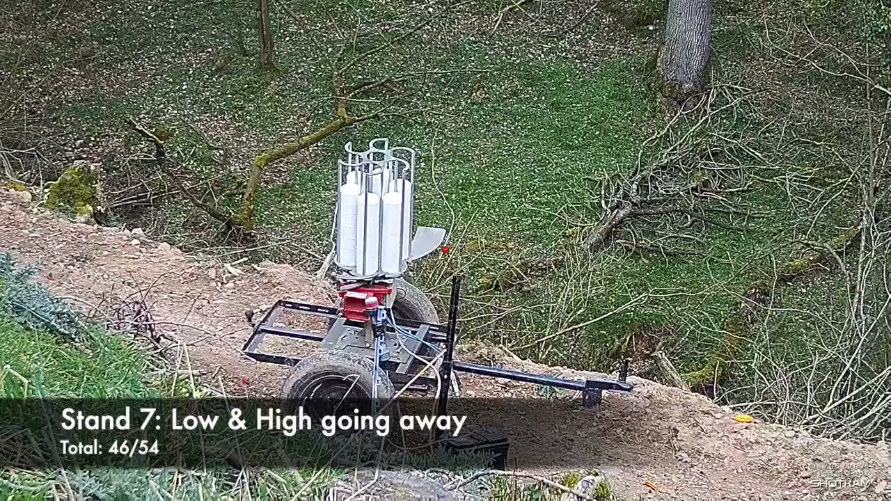 100 Bird Sporting Clay Pigeon Shooting - HD 720p