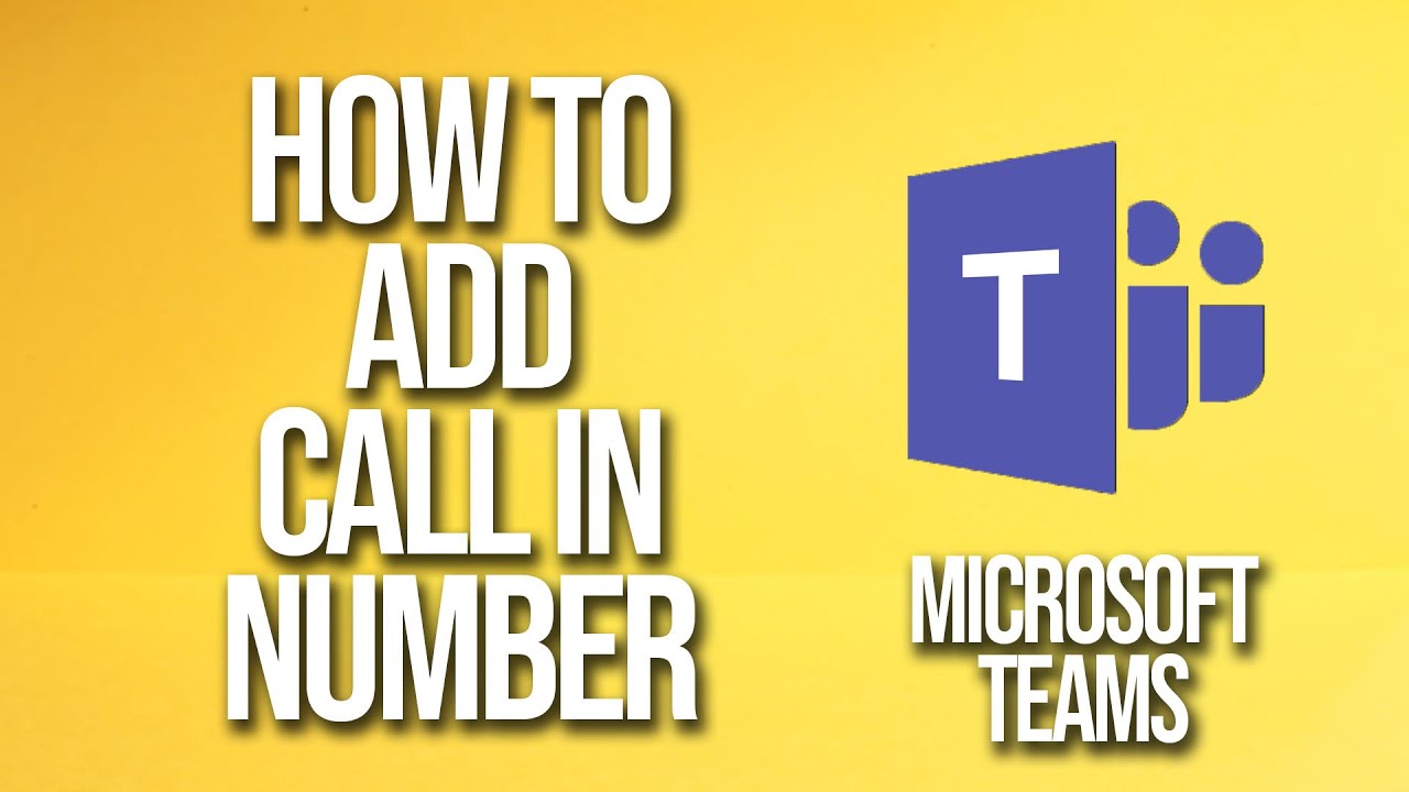 Как добавить номер для дозвона в Microsoft Teams. Учебное пособие