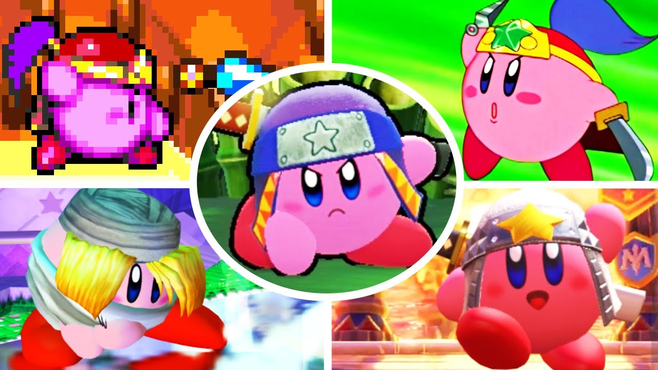 Evolution of Ninja Kirby (1996-2023)