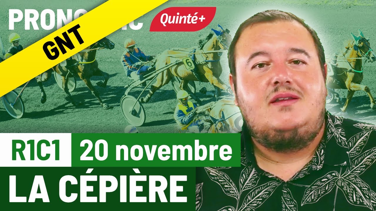 Pronostic PMU Quinté Flash à La Cépière, R1C1 du 20 novembre 2024