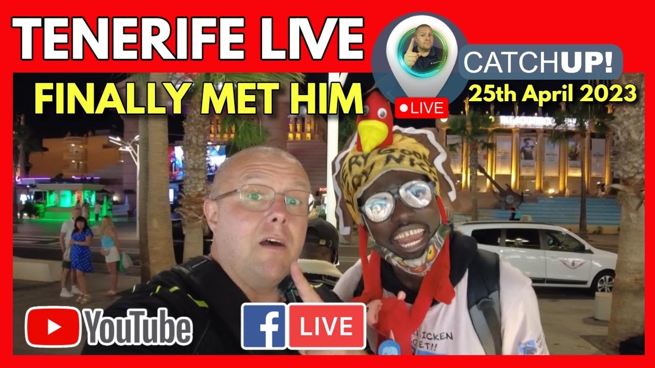 FINALLY! I met Very Good Very Nice in Tenerife watch to the end - Los Cristianos to Hardrock Cafe