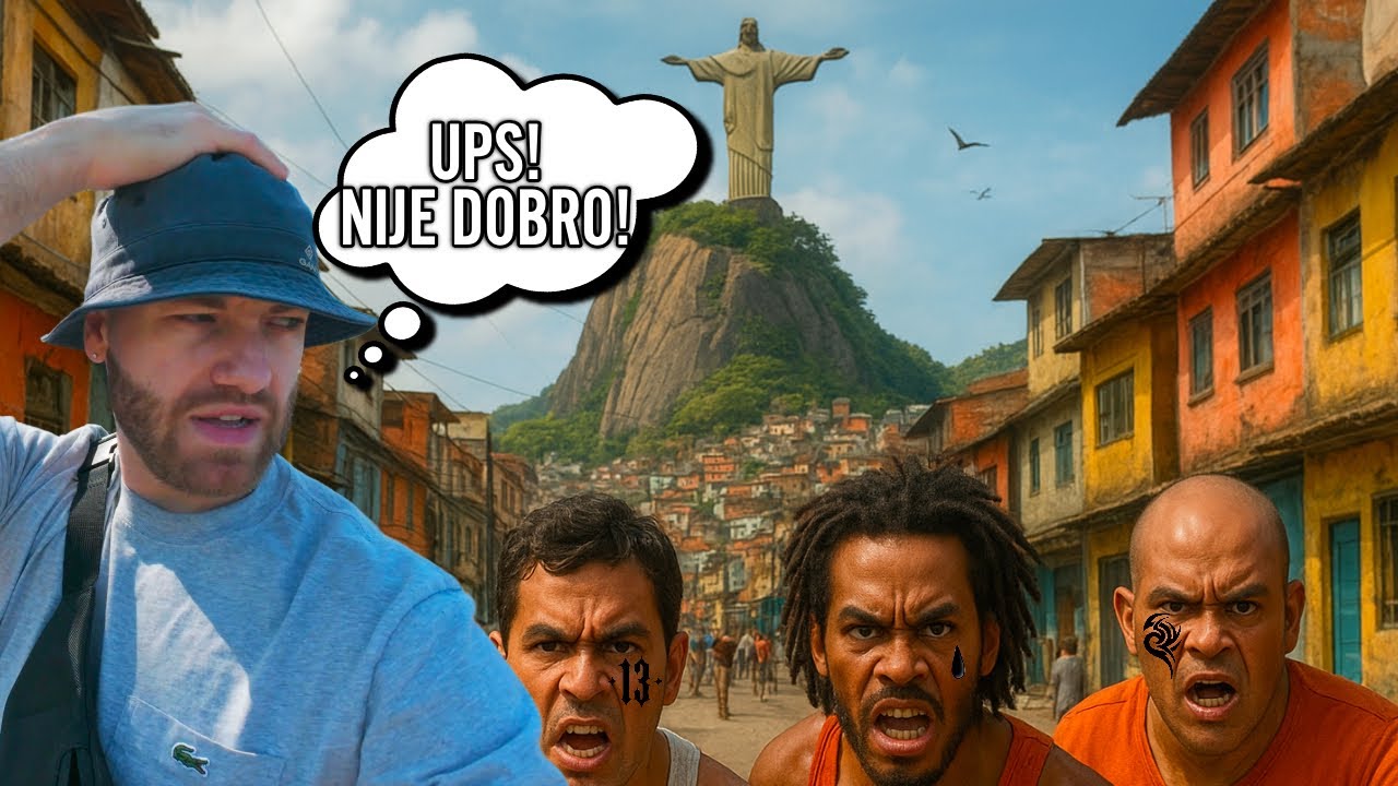 SAM SAM UŠAO U FAVELU 🇧🇷 DOBRO DA SAM IZIŠAO