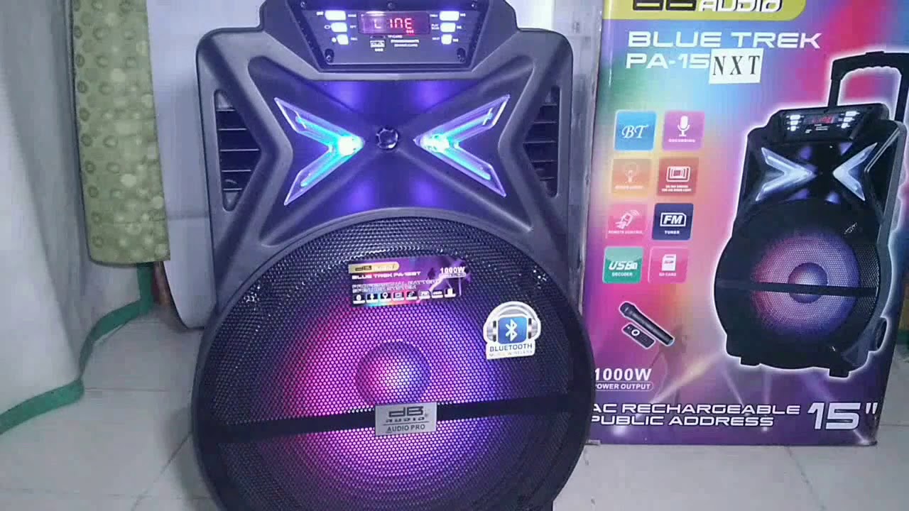UNBOXING : DB AUDIO BLUE TREK PA-15 / 1000 WATTS / BLUETREK / DBAUDIO / PA 15 / PA15 / BLUETOOTH