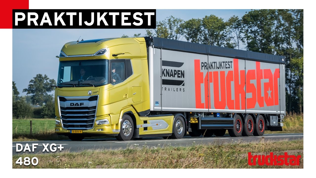 Rijden met de DAF XG+ 480 | Truckstar Praktijktest