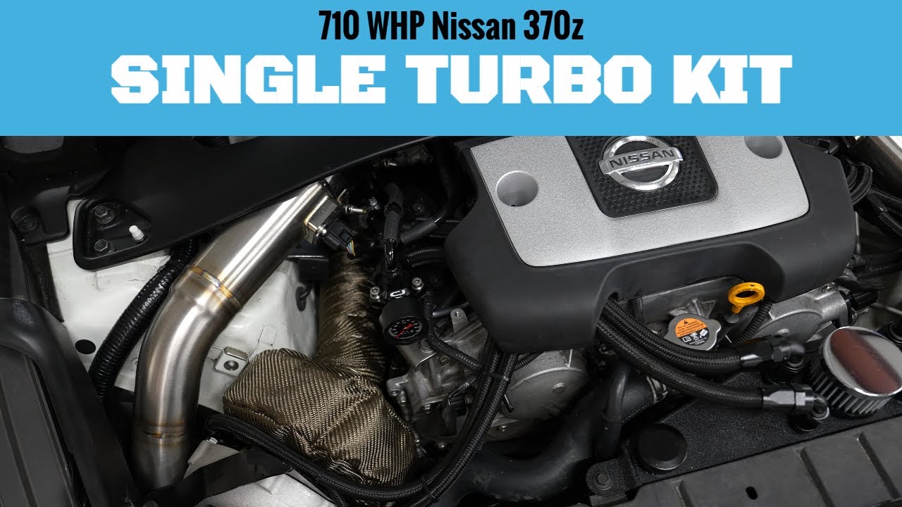 710 WHP II Nissan 370z II Single Turbo Kit